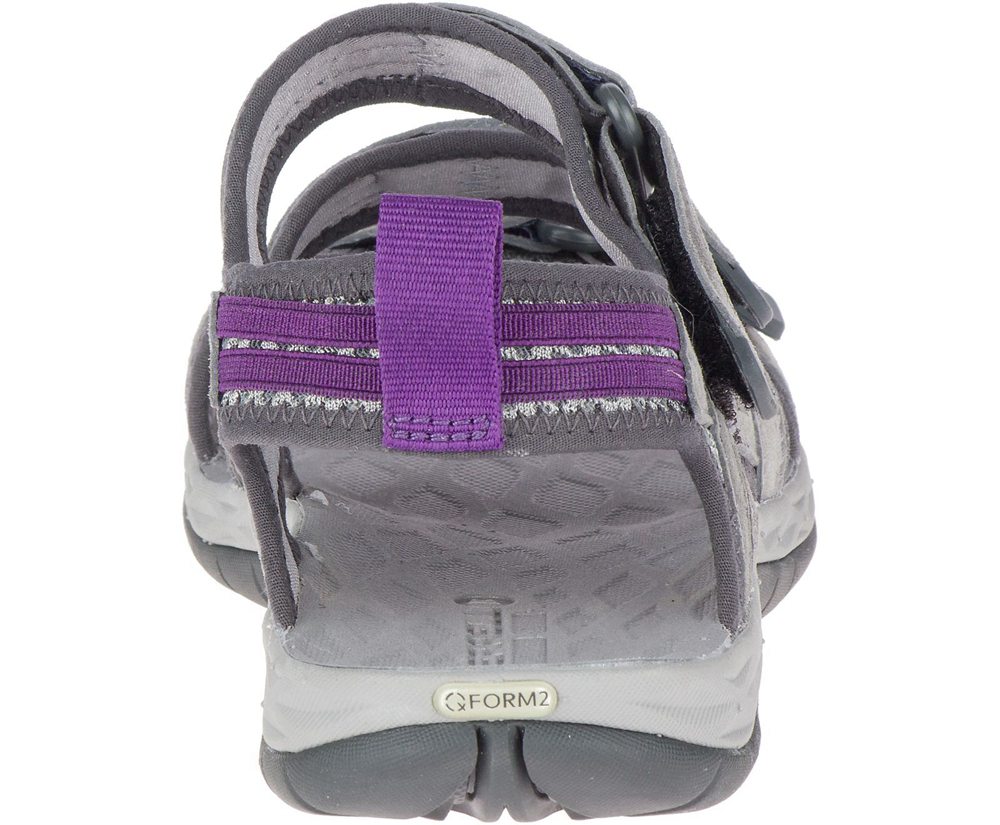 Merrell Sandals Grey - Siren 2 Strap - Womens 18FAMHJUB